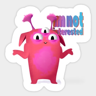 Cutie Monster Sticker